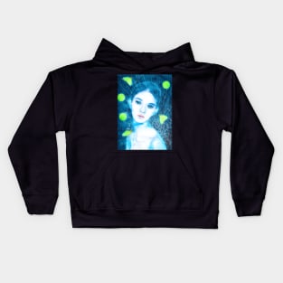 Moth Girl Kids Hoodie